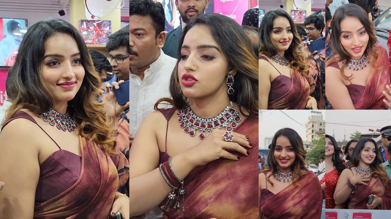 സാരിയിൽ അതീവ സുന്ദരിയായി മാളവിക | Malavika Menon Latest Inauguration Video | Malavika Menon | Vyga