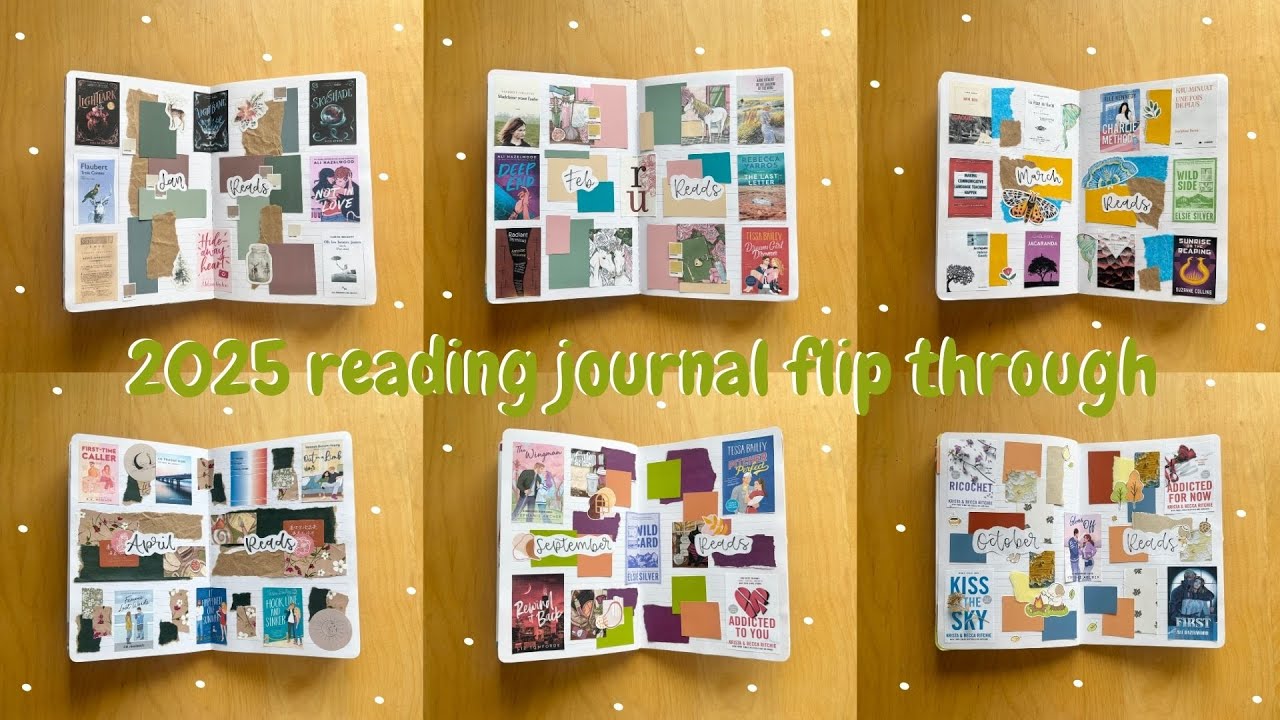 i read 76 books in 2025! | reading journal flip through 📖 ft @scribbleprintsco and @Papershire