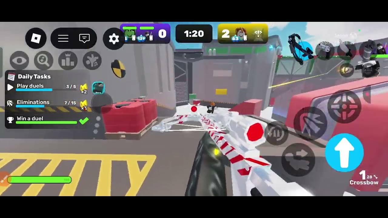 Hello guys, in this vid i am getting sniper in roblox rivals