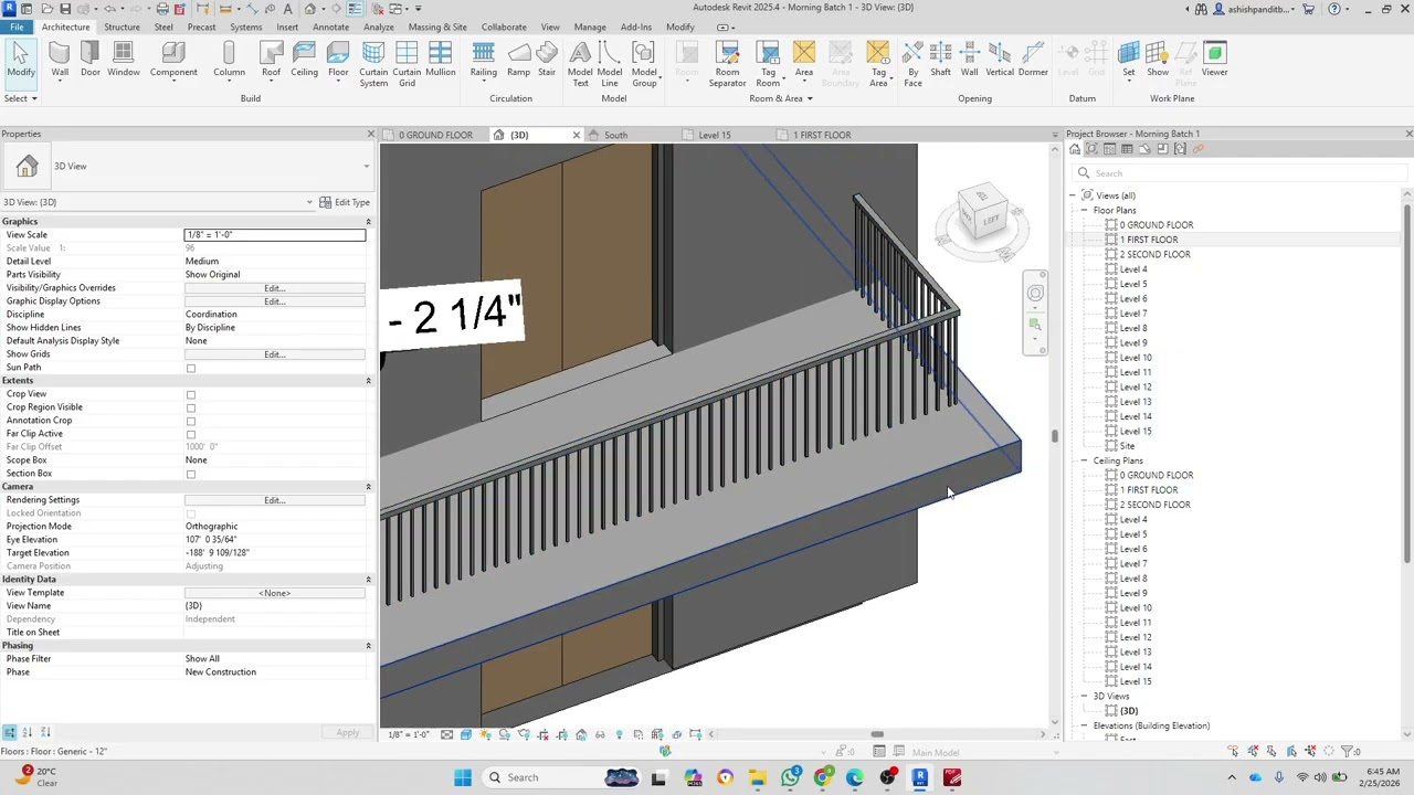 11 Curtain Wall Creating
