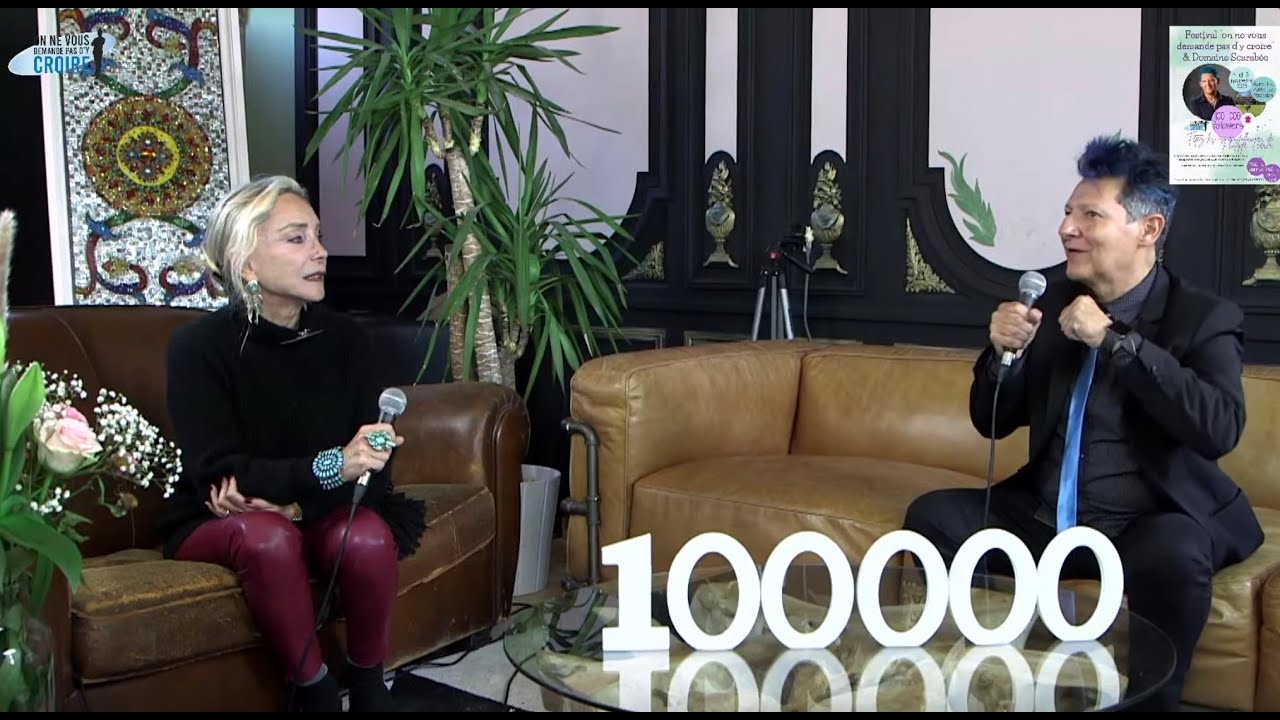 Live avec Philippe Ferrer le 5 novembre 2023, au festival « On ne vous demande pas d’y croire »