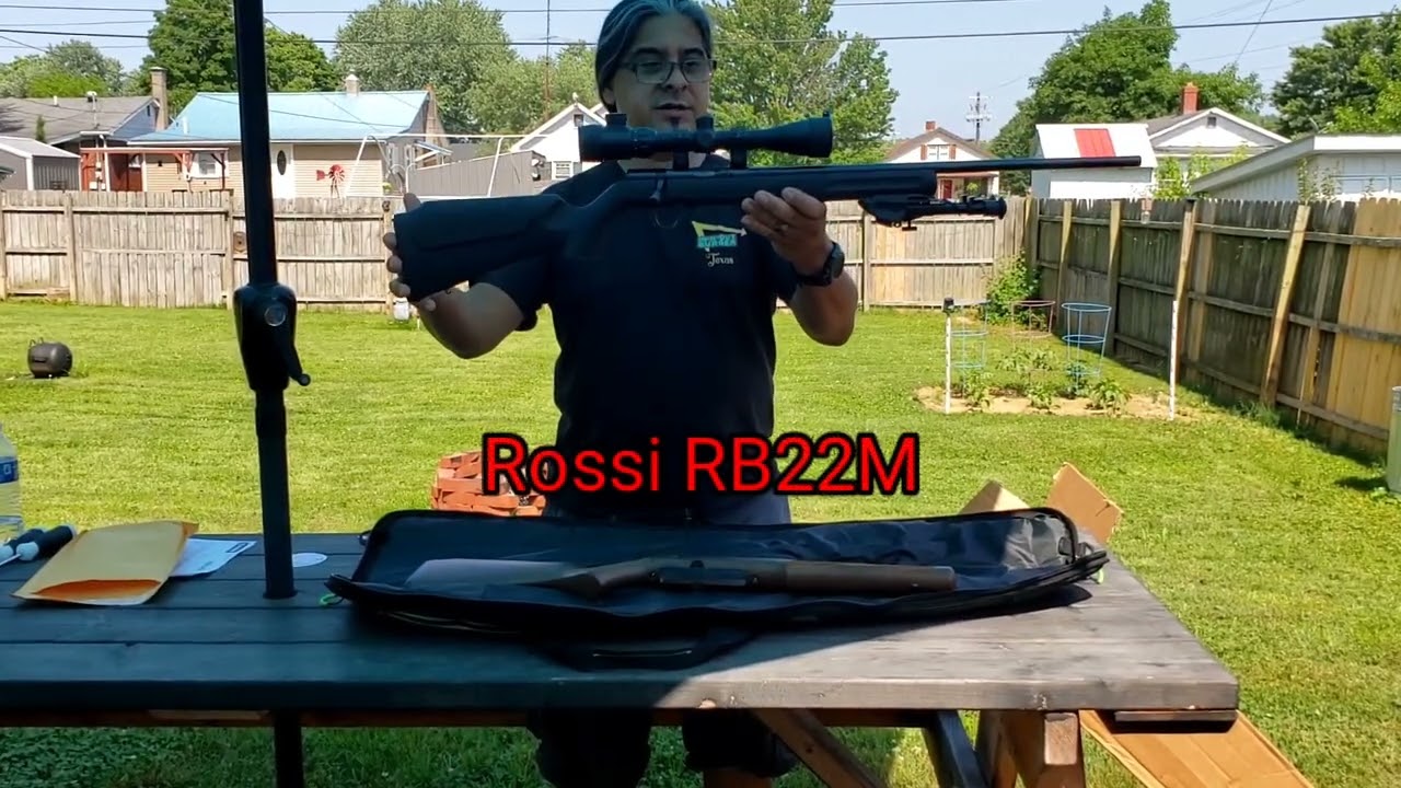 ROSSI RB22M WOOD STOCK UPGRADE, LOOKS AMAZING