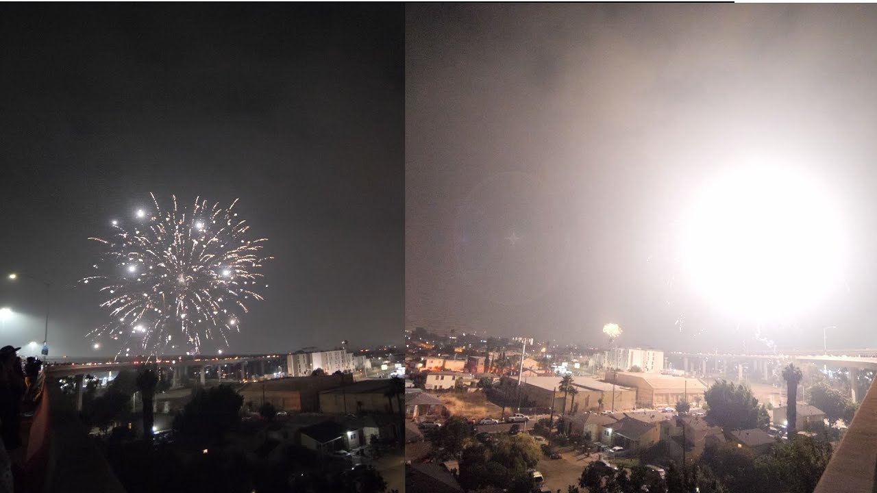 July 4th Los Angeles Chaos Capturing Sounds Of Fireworks
