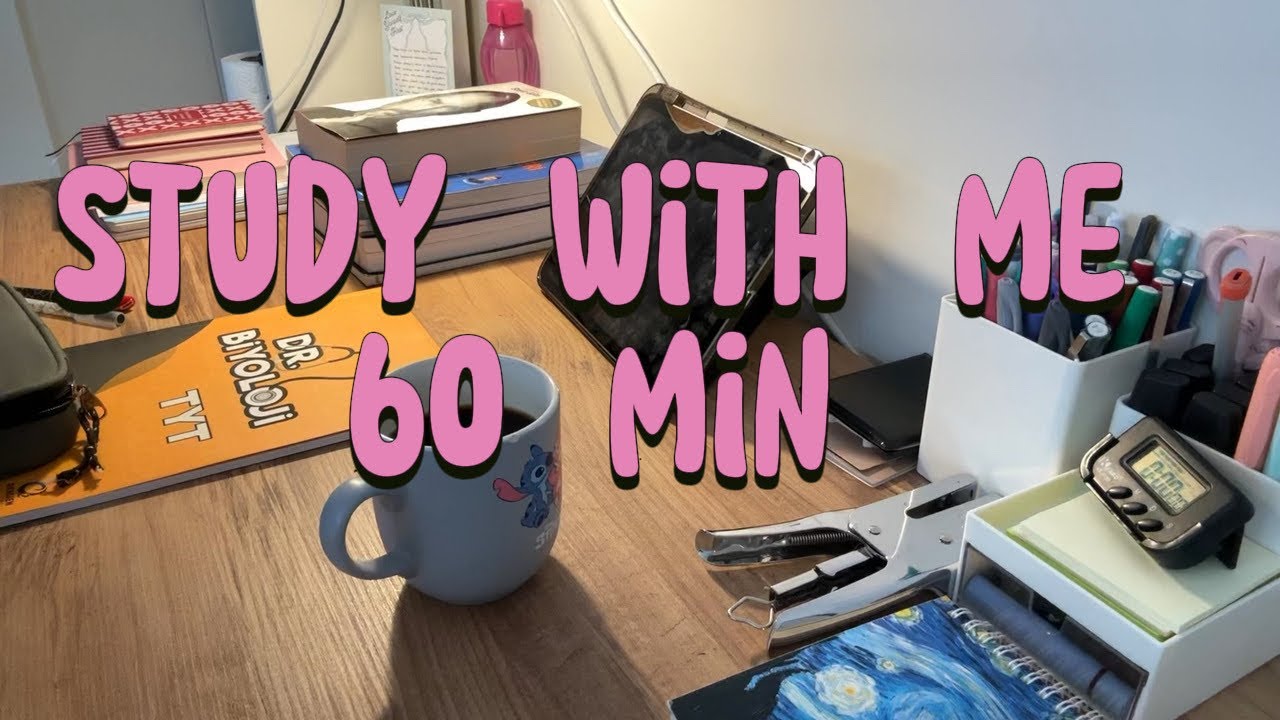 Study With Me | 60 Min |