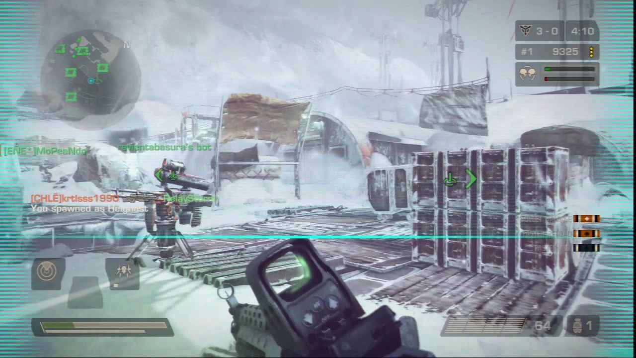 115  Kills | Killzone 3 Akmir Snowdrift Multiplayer Gameplay