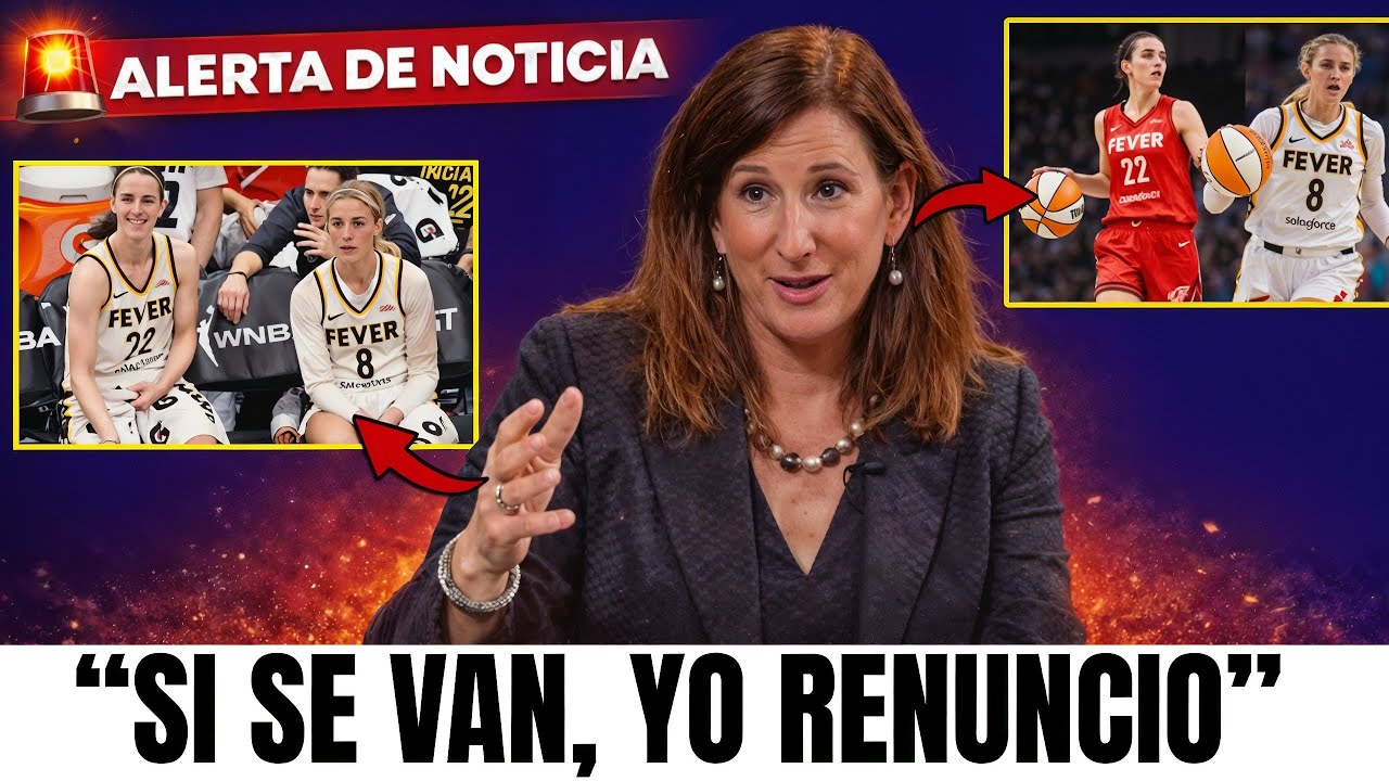 ¡La comisionada de la WNBA renuncia tras la firma de Sophie y Caitlin en la liga de Arabia Saudita!