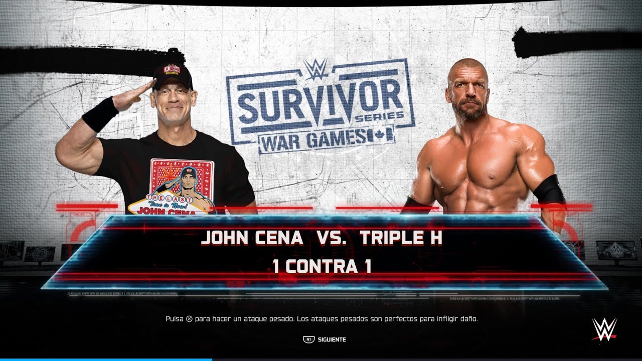 WWE 2K25 - JOHN CENA vs. TRIPLE H: SURVIVOR SERIES | PS5 - GAMEPLAY