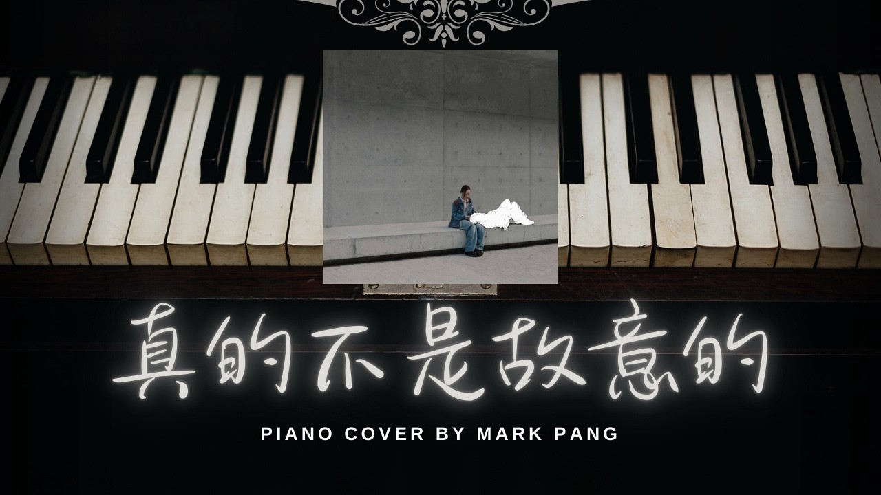 《真的不是故意的》Kiri T Piano cover/Karaoke version by Mark Pang