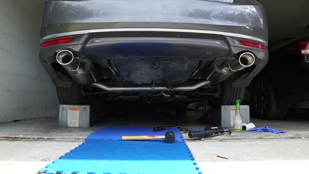 V6 Honda Accord Borla S-Type Exhaust: Before, After, Startup, Driveby