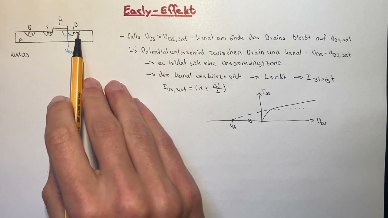 Early Effekt/Kanallängenmodulation | Analoge Schaltungen