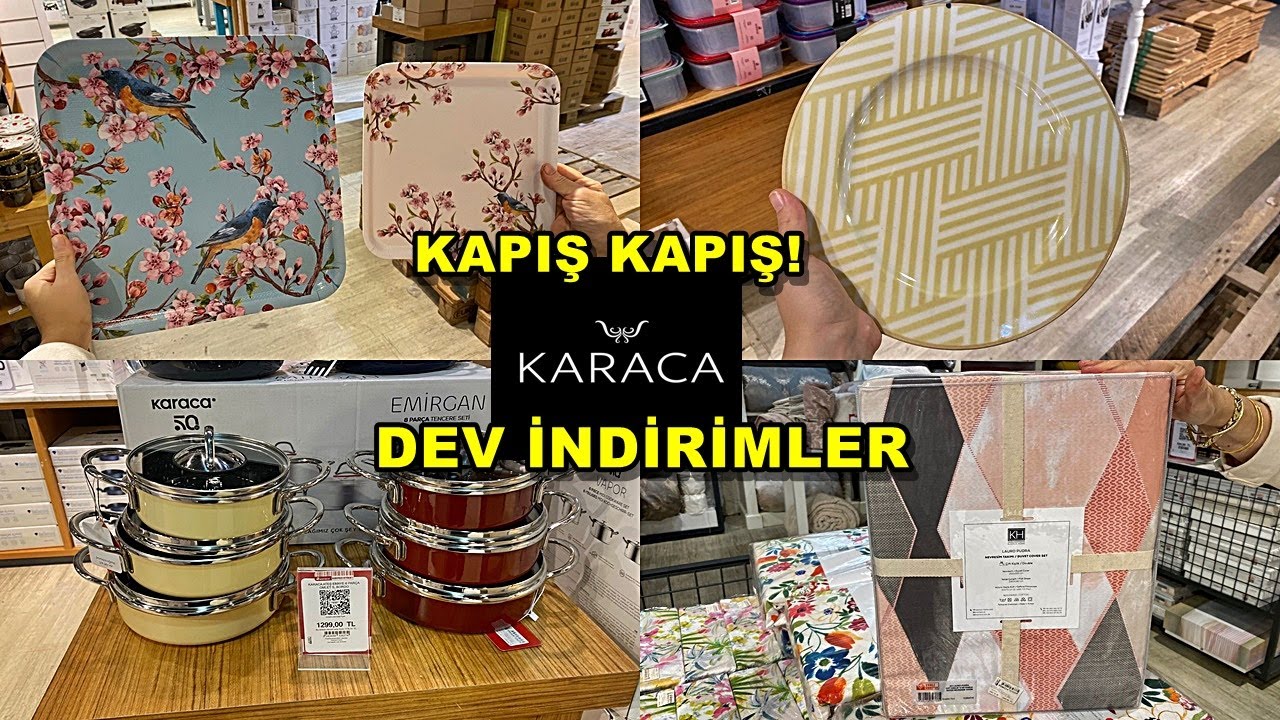 KARACA OUTLET'TE İNDİRİM YAPTILAR ALAN ALANA😱/BU KADAR UYGUNUNU GÖRMEDİNİZ‼️🙈/ÇEYİZ ALIŞVERİŞİ/ŞOK!