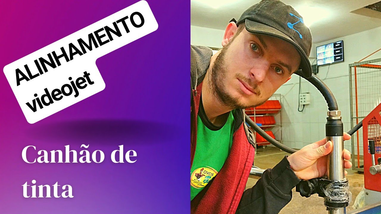 COMO ALINHAR A CABEÇA DE IMPRESSÃO DATADORES VIDEOJET  DA SÉRIE MIL