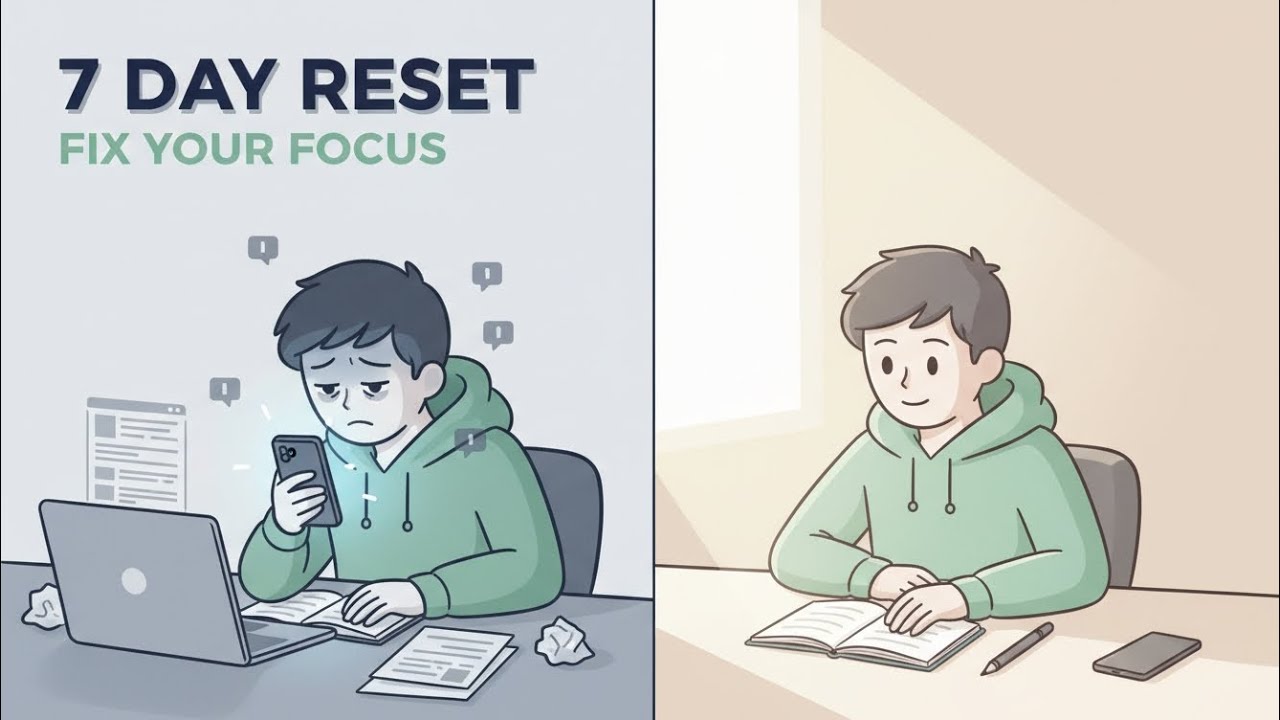 The 7-Day Dopamine Reset That Fixed My Focus