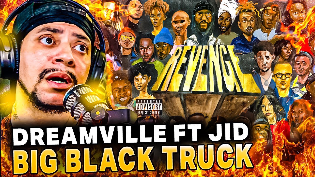 ОНИ КРУТЫЕ!!! Dreamville ft JID - Big Black Truck (РЕАКЦИЯ В ЖИВОМ ВИДЕ)
