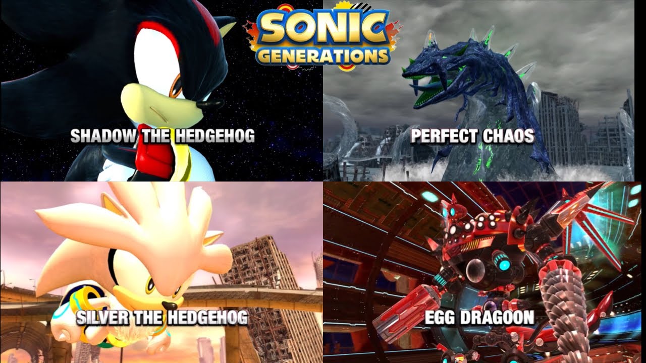 All Modern Sonic boss fights (Sonic Generations)