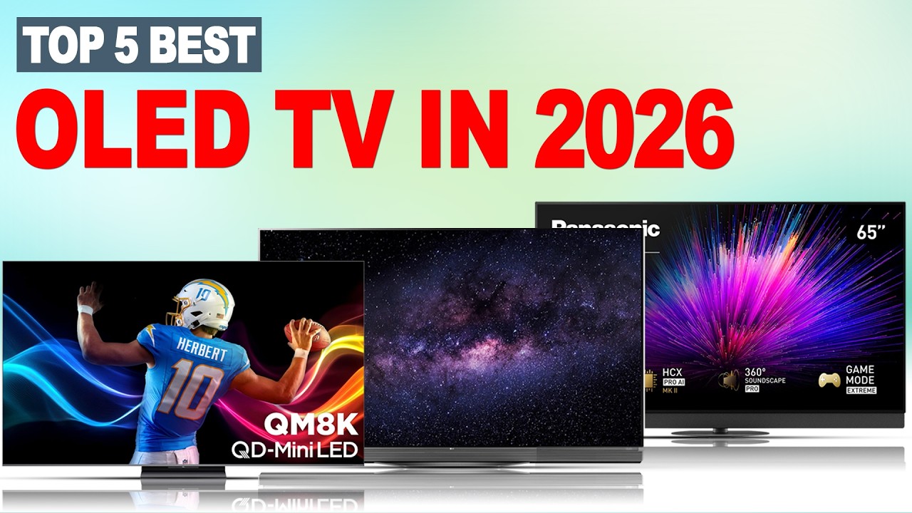 [Топ-5] ЛУЧШИХ OLED-телевизоров 2026 года &ndash; TCL, SONY, SAMSUNG, LG, Panasonic | От бюджетных до т...