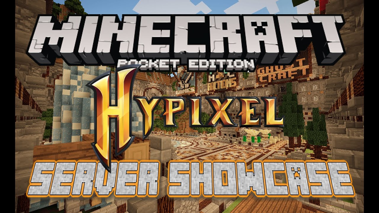 Hypixel PE Minigames Sever - BEST PE SERVER EVER?! Minecraft PE