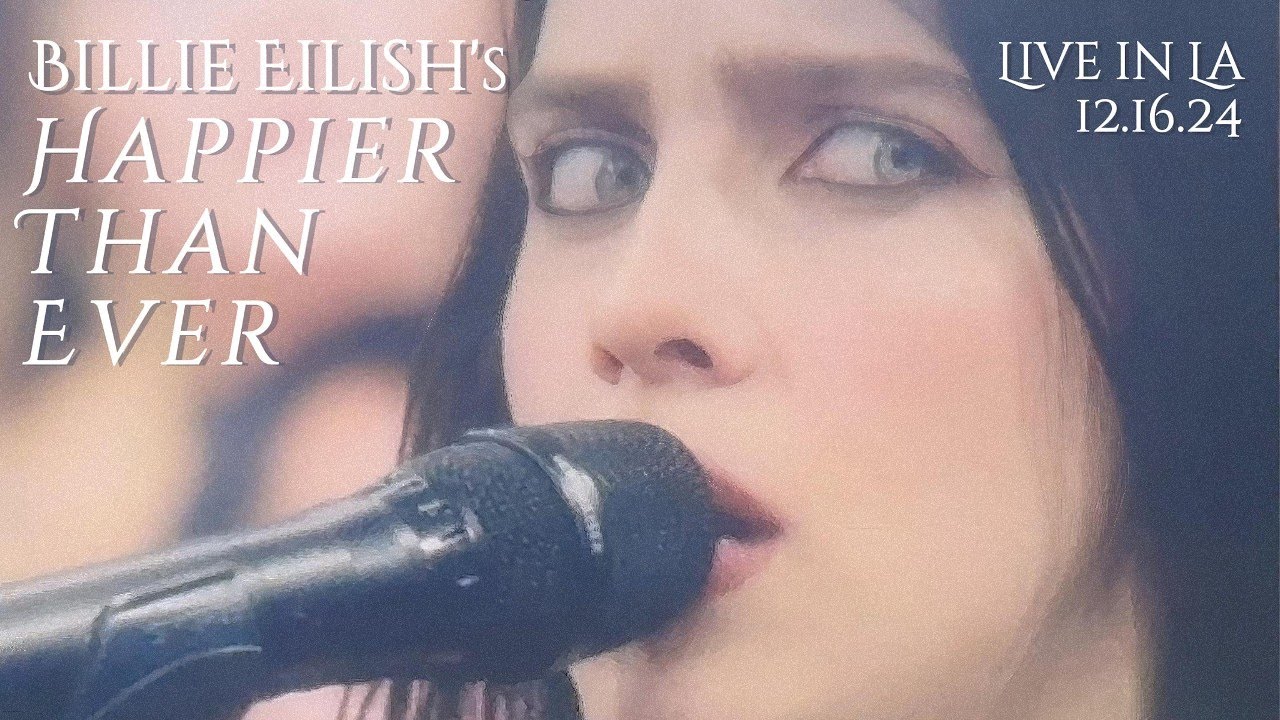 pov: adhd at a Billie Eilish show