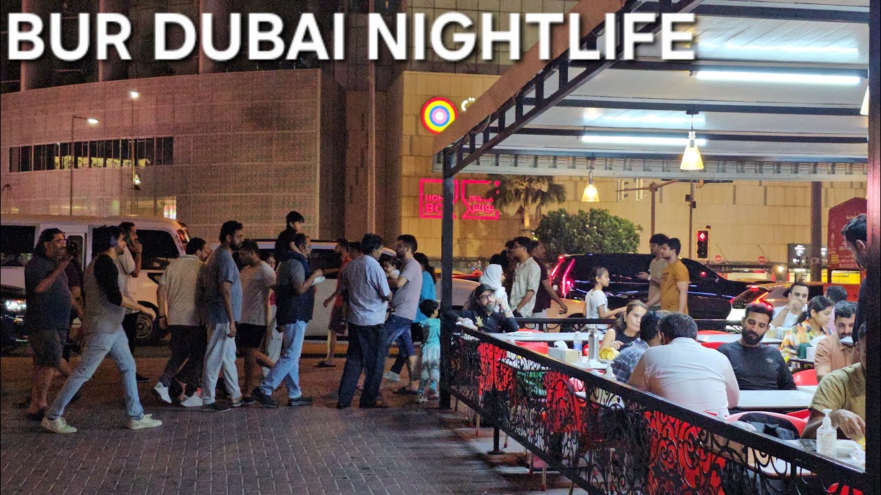 SUMMER NIGHTLIFE IN BUR DUBAI | Dubai UAE Walk Tour & DTPC | 5.9.25: 4K-UHD