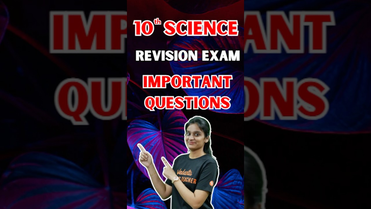 10th Science | Revision Exam Important Questions #10thscience #importantquestions #shorts