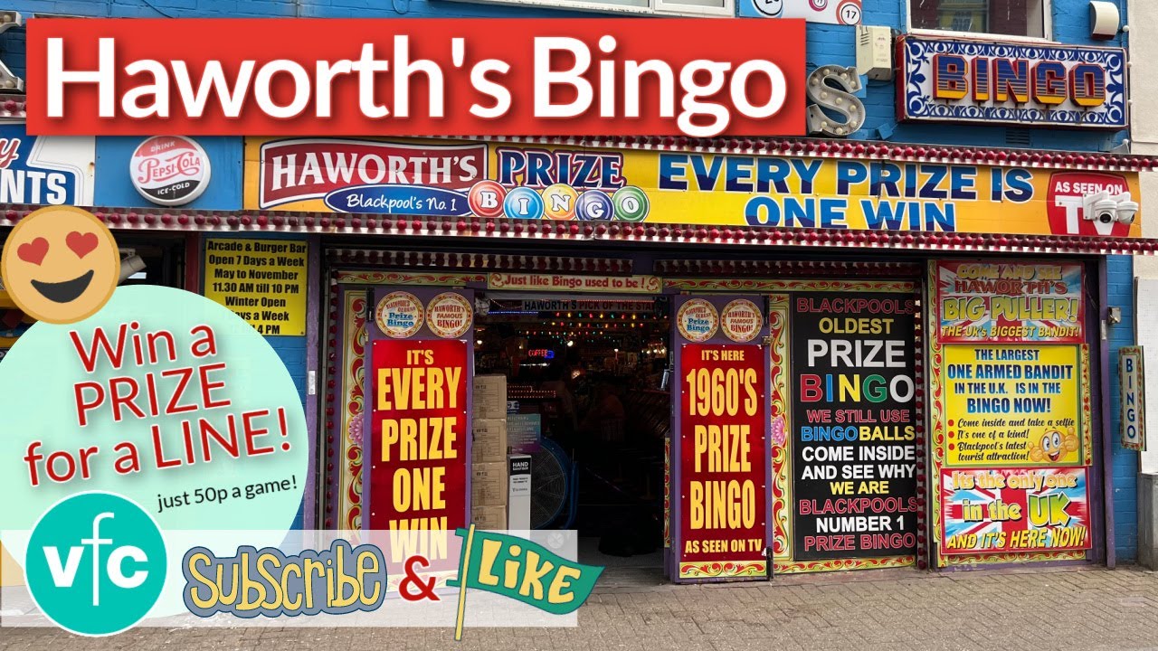 Bingo Blackpool 📢 Blackpool's oldest prize bingo - every line wins! 🏅