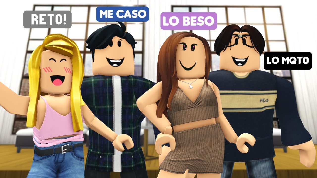 TAG | Me Caso | Lo Beso | Lo MQt0 | Reto | Mamá vs Roblox | #roblox