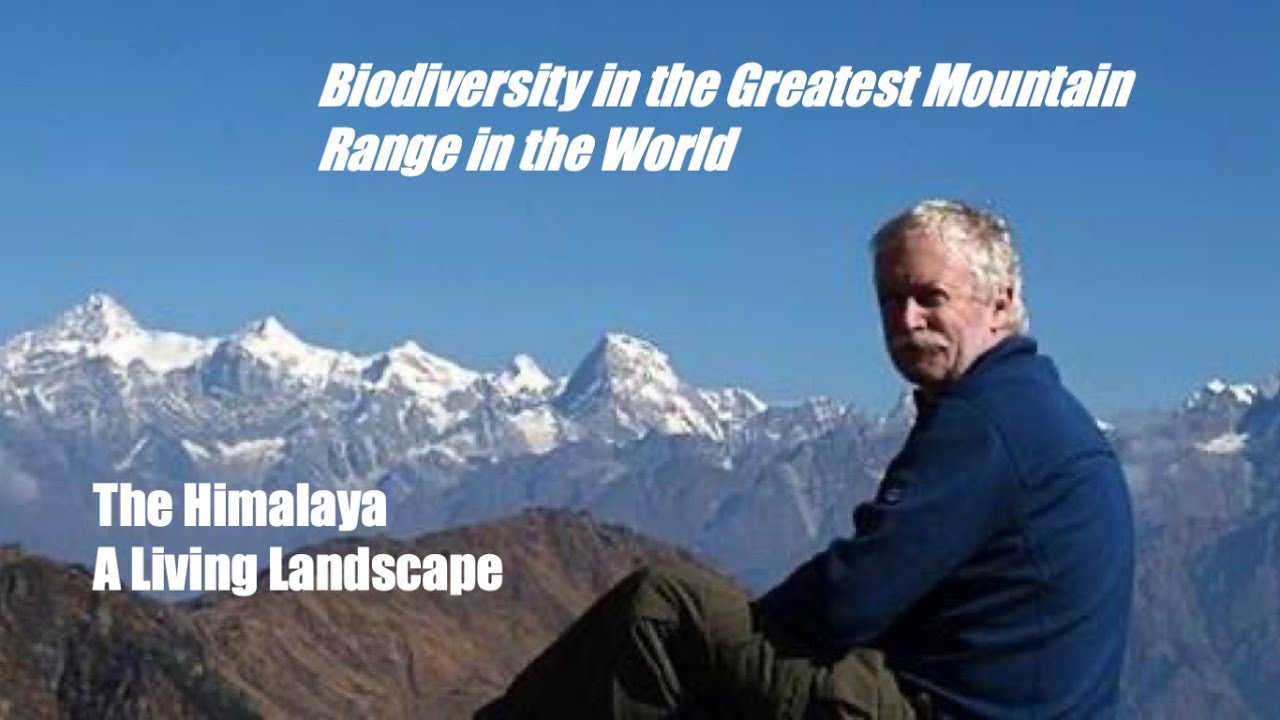 The Himalaya - A Living Landscape : Stephen Alter | IMF Webinar Vol. 2 | Biodiversity