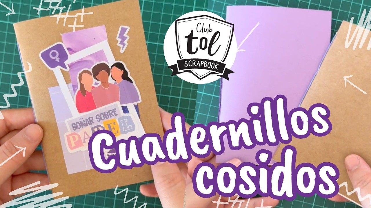 ¡Hacé tus propias libretas! - Costura básica y cadeneta | CLUB TOL MARZO
