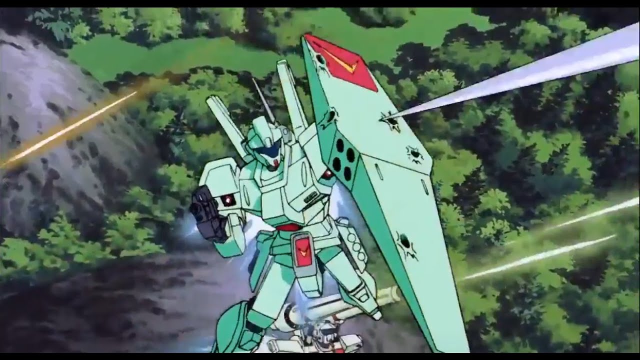 機動戦士ガンダムF91 戦闘&シーブック 初出撃シーン