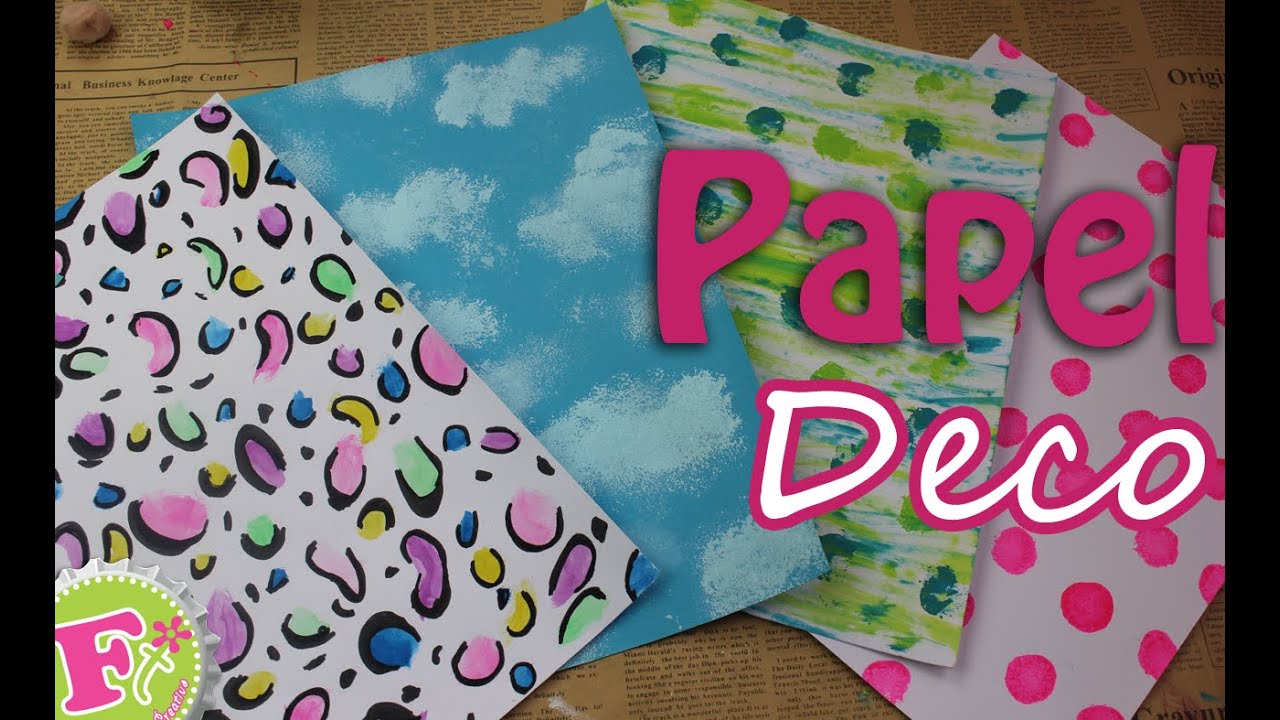 Haz tu propio papel decorativo - floritere - 2015