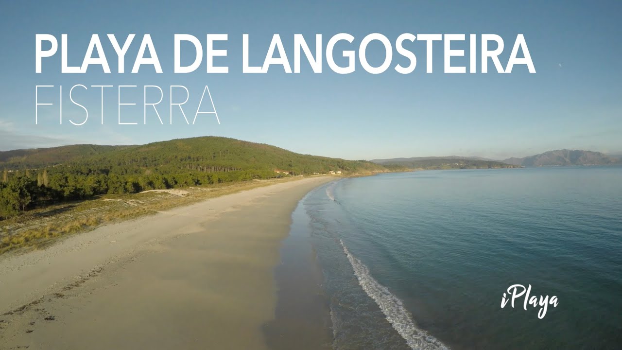 Vídeo de dron de la playa de Langosteira, en Fisterra (A Coruña)