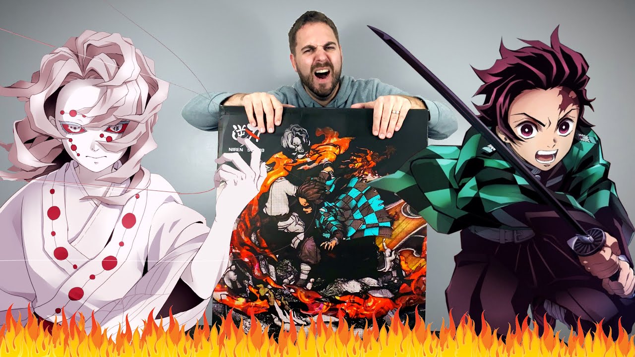 Tanjiro VS Rui  💨 🌊 🔥 🔥 🔥  Demon Slayer Statue by Niren Studio