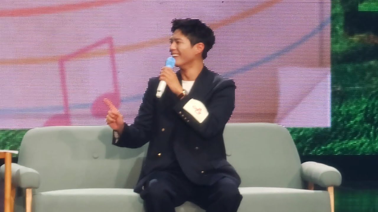 230811 박보검 팬미팅 칸타빌레[Cantabile] - 깻잎 논쟁에 대한 보검이의 의견 (롱패딩/새우/생선 등)