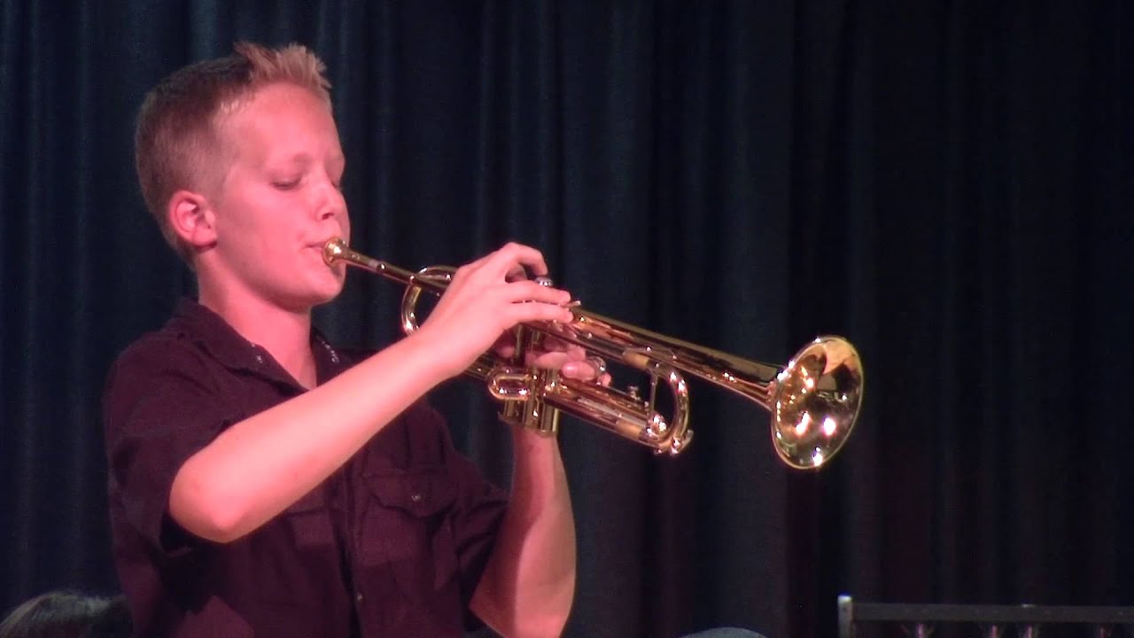 La Mesa Jr. High - Trumpeter's Lullaby 2014 - feat. Ryan Buchanan