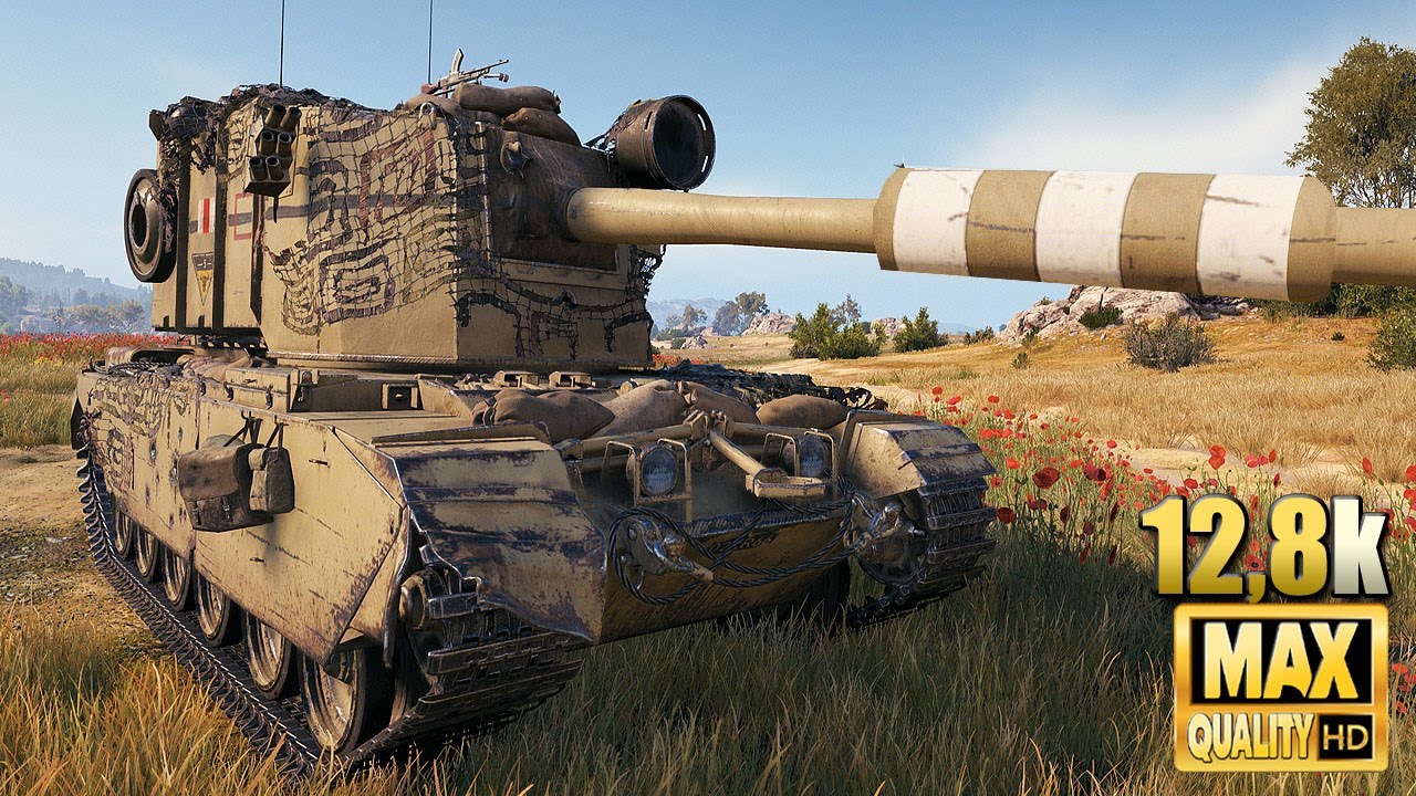 FV4005: Почти 13 тыс. урона и 11 танков уничтожено - World of Tanks