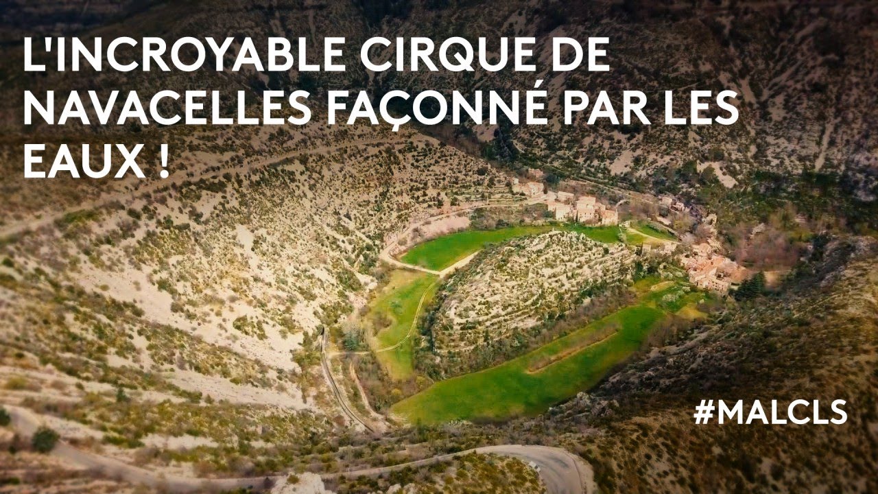 L'incroyable cirque de Navacelles façonné par les eaux !