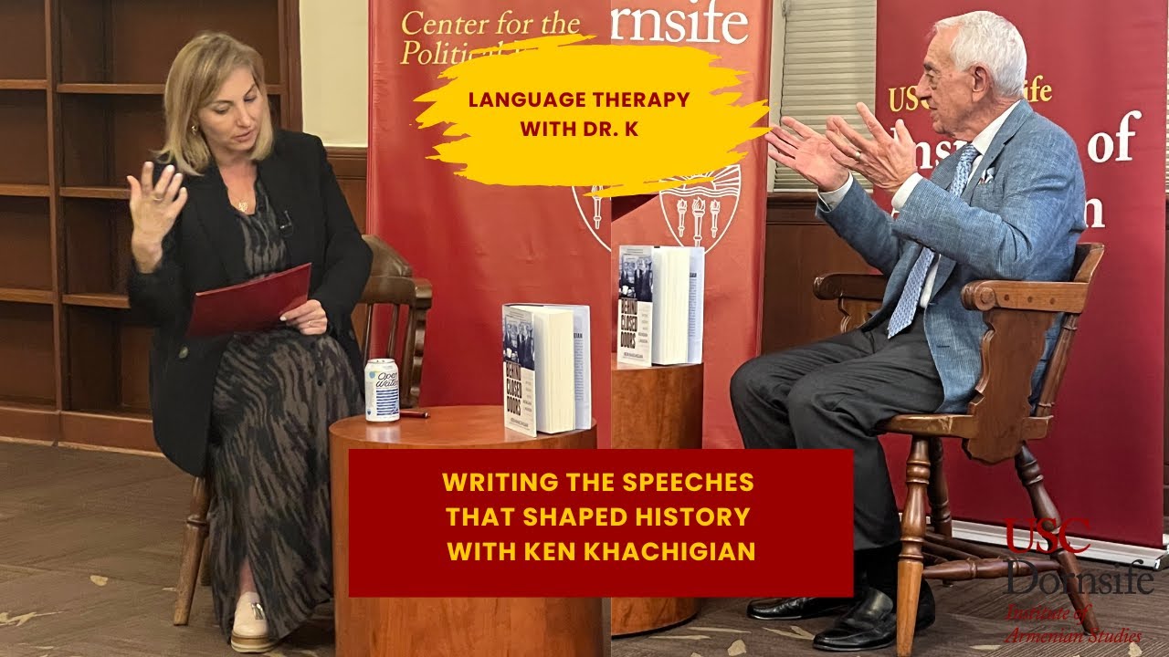 Writing the Speeches that Shaped History with Ken Khachigian