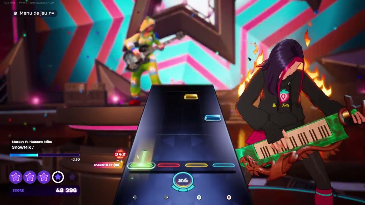 Fortnite Festival: SnowMix - Marasy ft. Hatsune Miku (Medium, Lead)