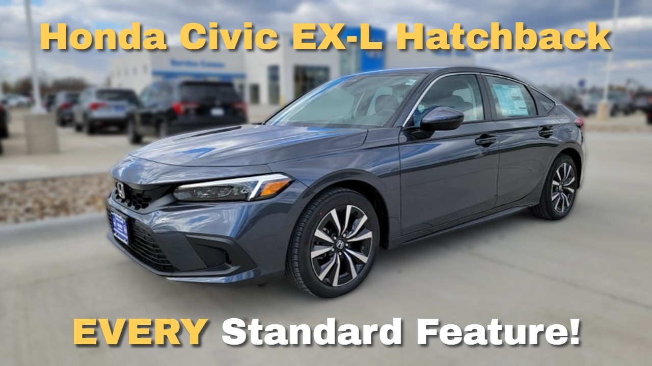 2022 Honda Civic EX-L Hatchback Walk Around Review