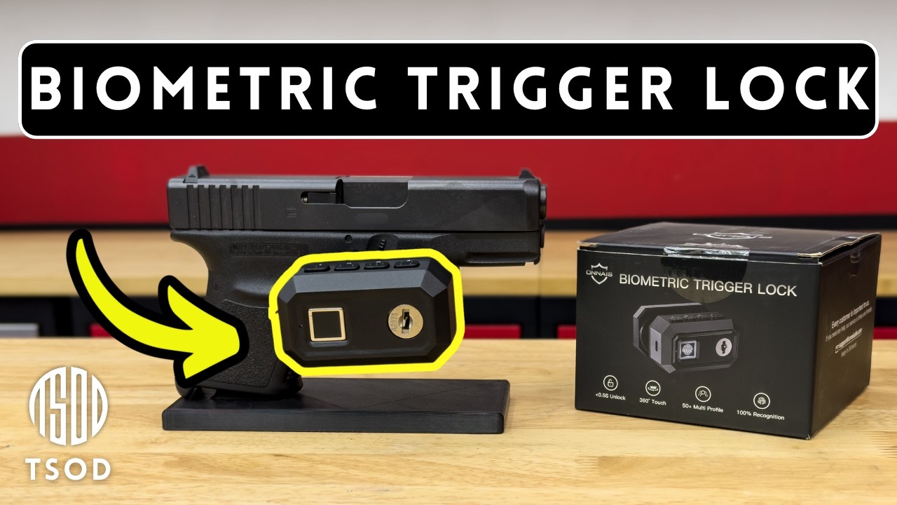 Biometric Gun Lock &ndash; Secure Your Firearms! (AR-15, Pistol, Shotgun Install)