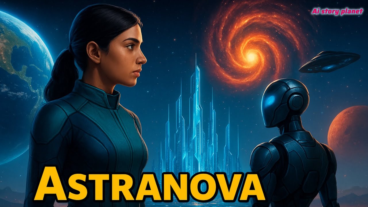 Astranova: Ek Bhavishya Ki Duniya | AI Sci-Fi Kahani | Leera aur Wormhole Ka Rahasya |