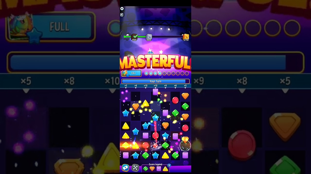 Feb 16, Perfect Heist  - Column Mania with Rainbow #matchmaster #cosmicrush #lightningstrike 