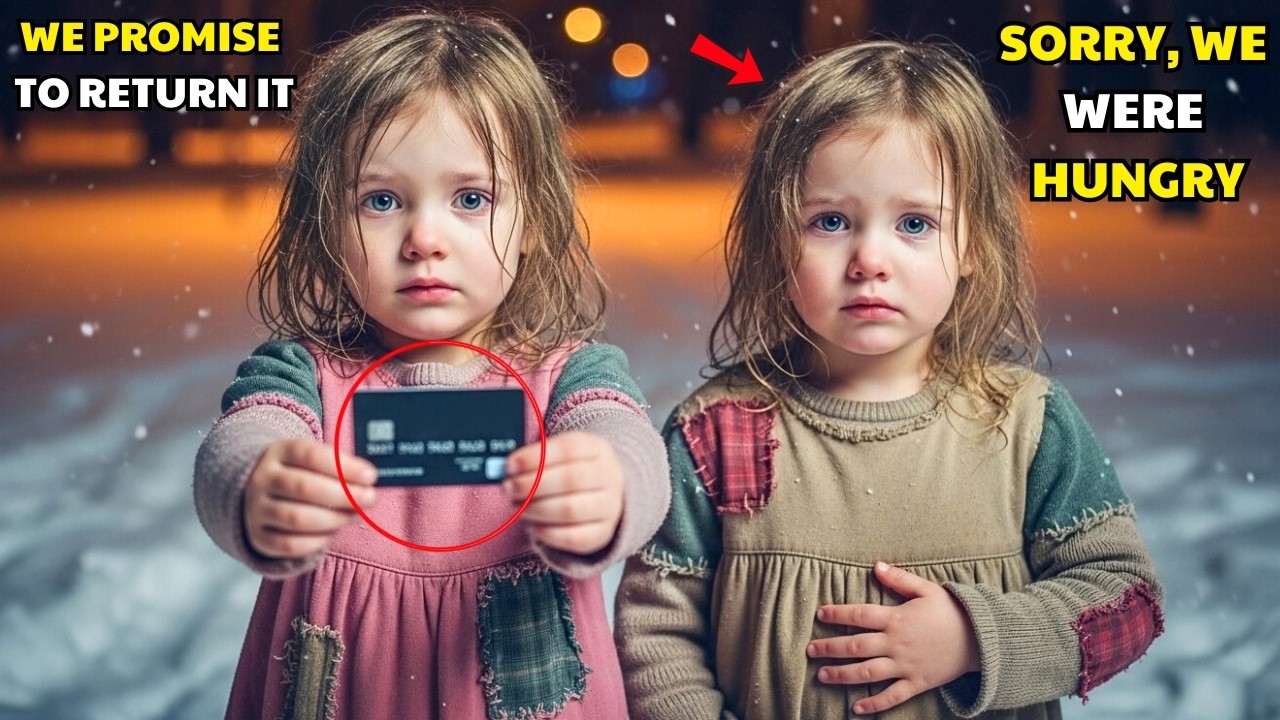 TWO POOR GIRLS RETURNED A VALUABLE BLACK CARD TO BILLIONAIRE–THE SECRET BEHIND IT ASTOUNDS EVERYONE