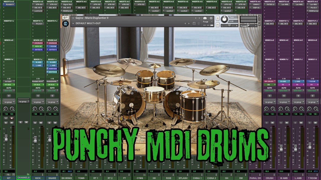 Q&A: How and What MIDI DRUMS I use on my Videos.