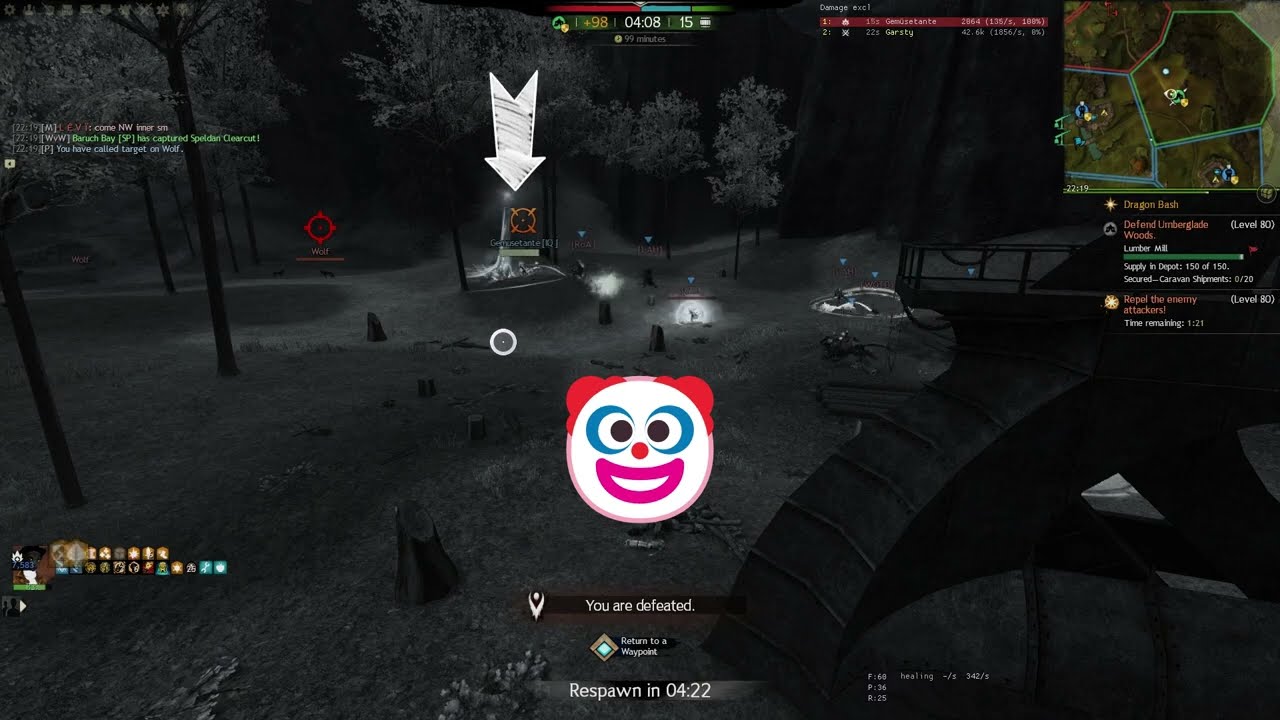 GW2 | WvW | Current State Of EBG (eu) Roaming - A Depressing Montage