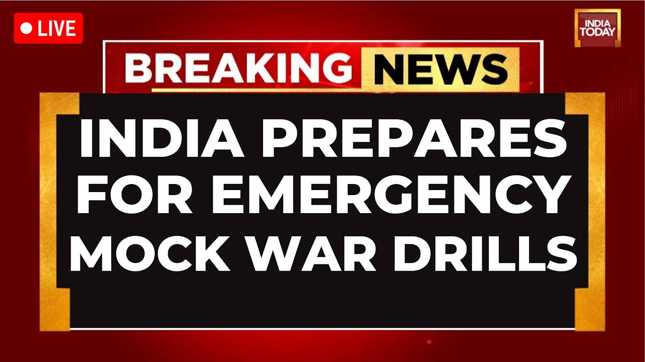 India Mock Drill 2025 LIVE: Air Raid Sirens Blare Across India Amid Tensions With Pakistan
