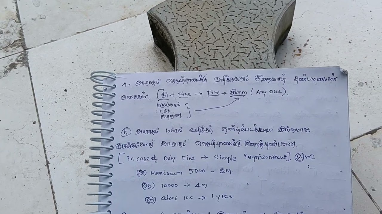 BNS chapter 2 punishment,sec(4 -13) in Tamil
