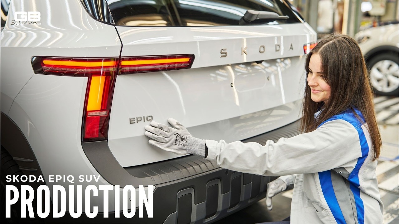 Inside Skoda Factory: Epiq SUV Production from Start to Finish