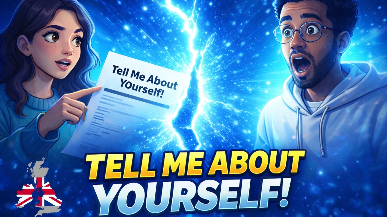  How to Answer Without Panic - Tell Me About Yourself | Easy Biginner Lesson
