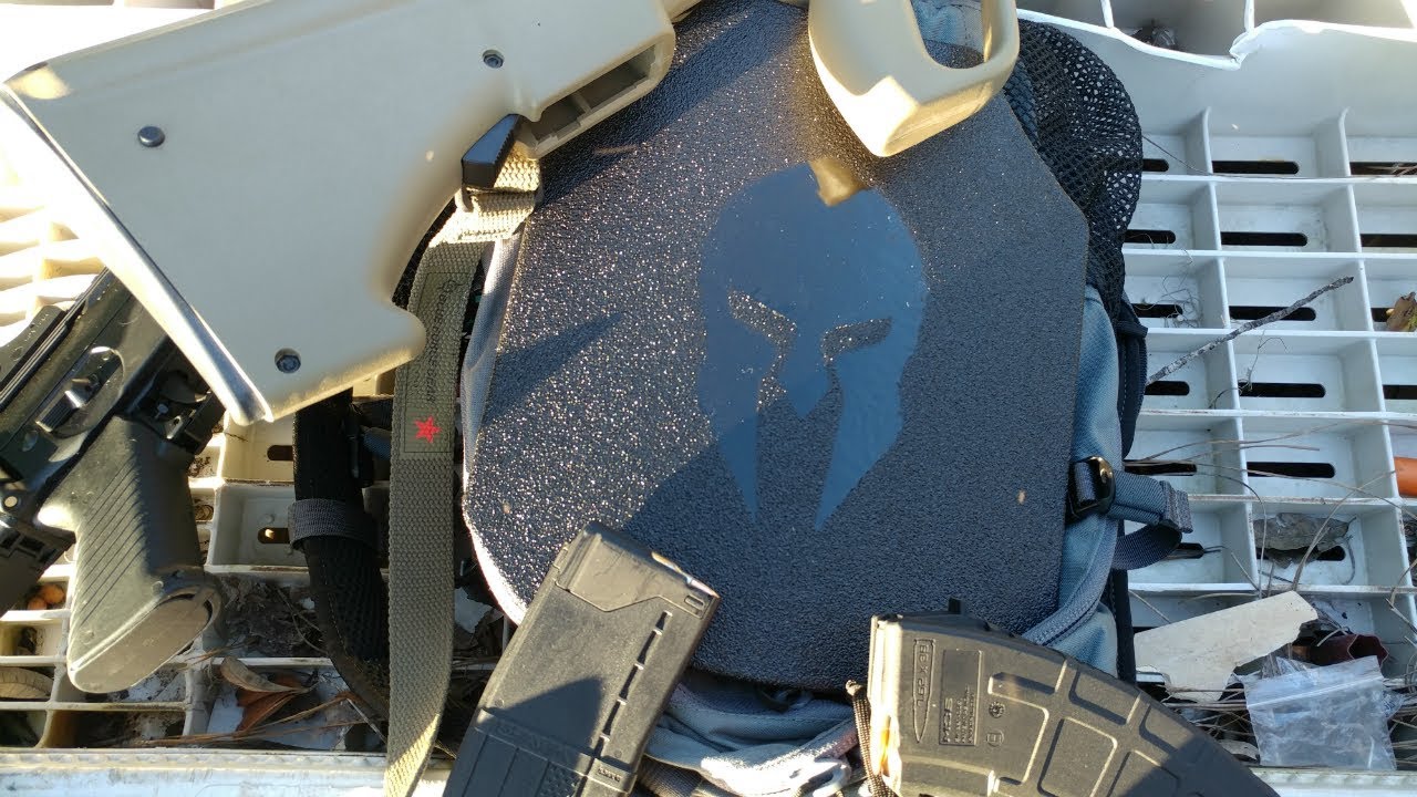 Spartan Armor Systems AR550 Torture Test